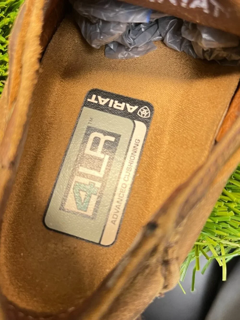 Ariat Caldwell Boys Size 9.5C Toddler Brown Casual Walking Slip On Shoes Loafers
